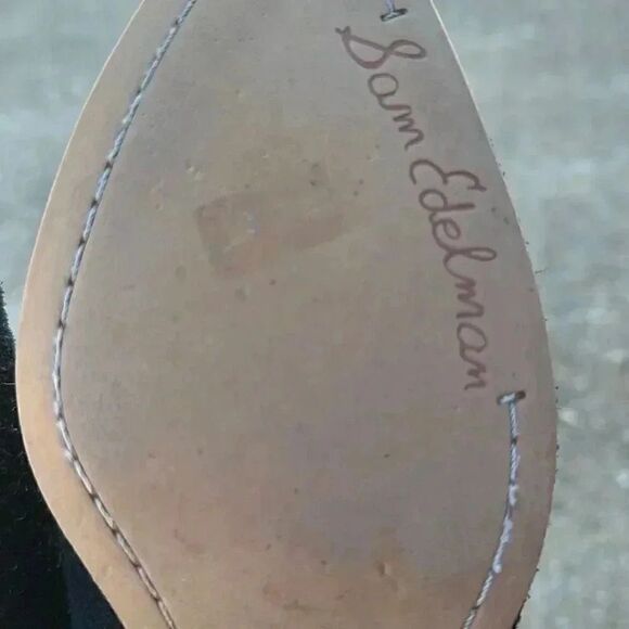 Sam Edelman Rio Suede Perforated Booties - Picture 10 of 11